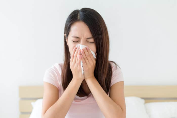 vplyv silného stresu na alergie