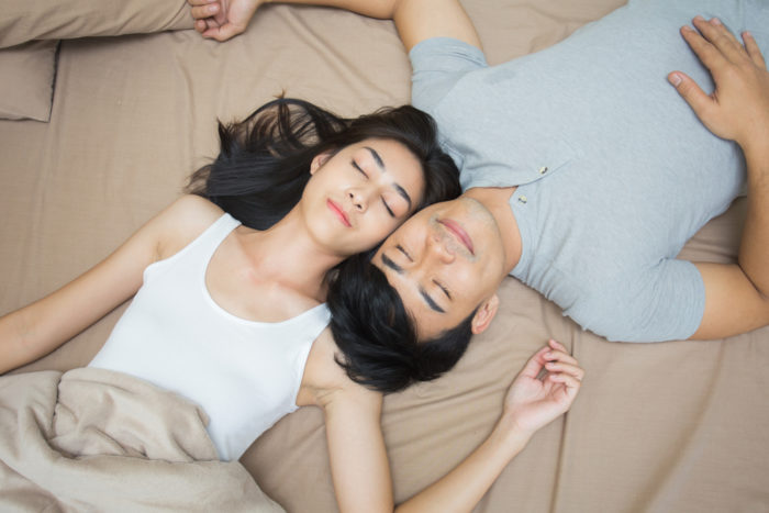 po sexe, spíme lepšie