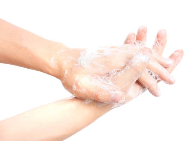 antiseptické mydlo na umývanie rúk