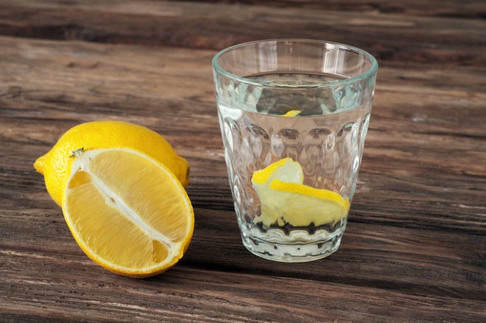 citrónová voda pre vredy