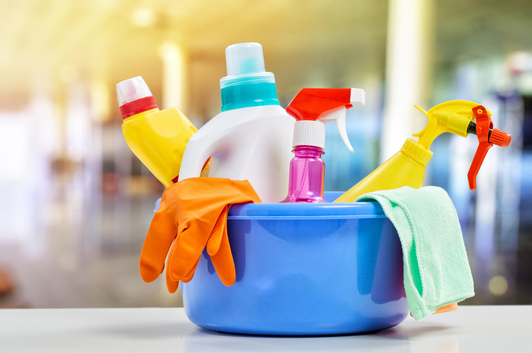 domáce čistiace prostriedky