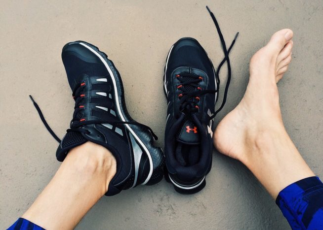 športová obuv pre osteoartritídu kolena