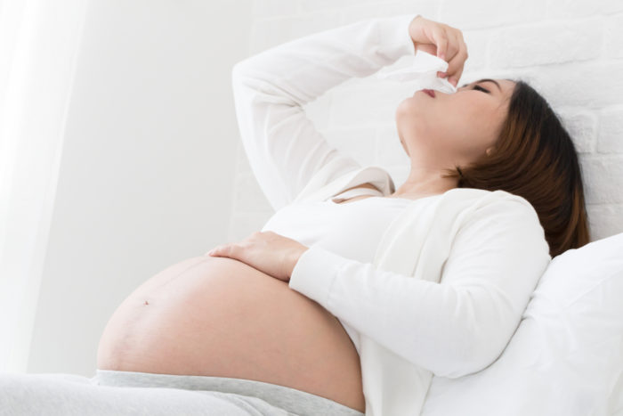 sínusitída u tehotných žien